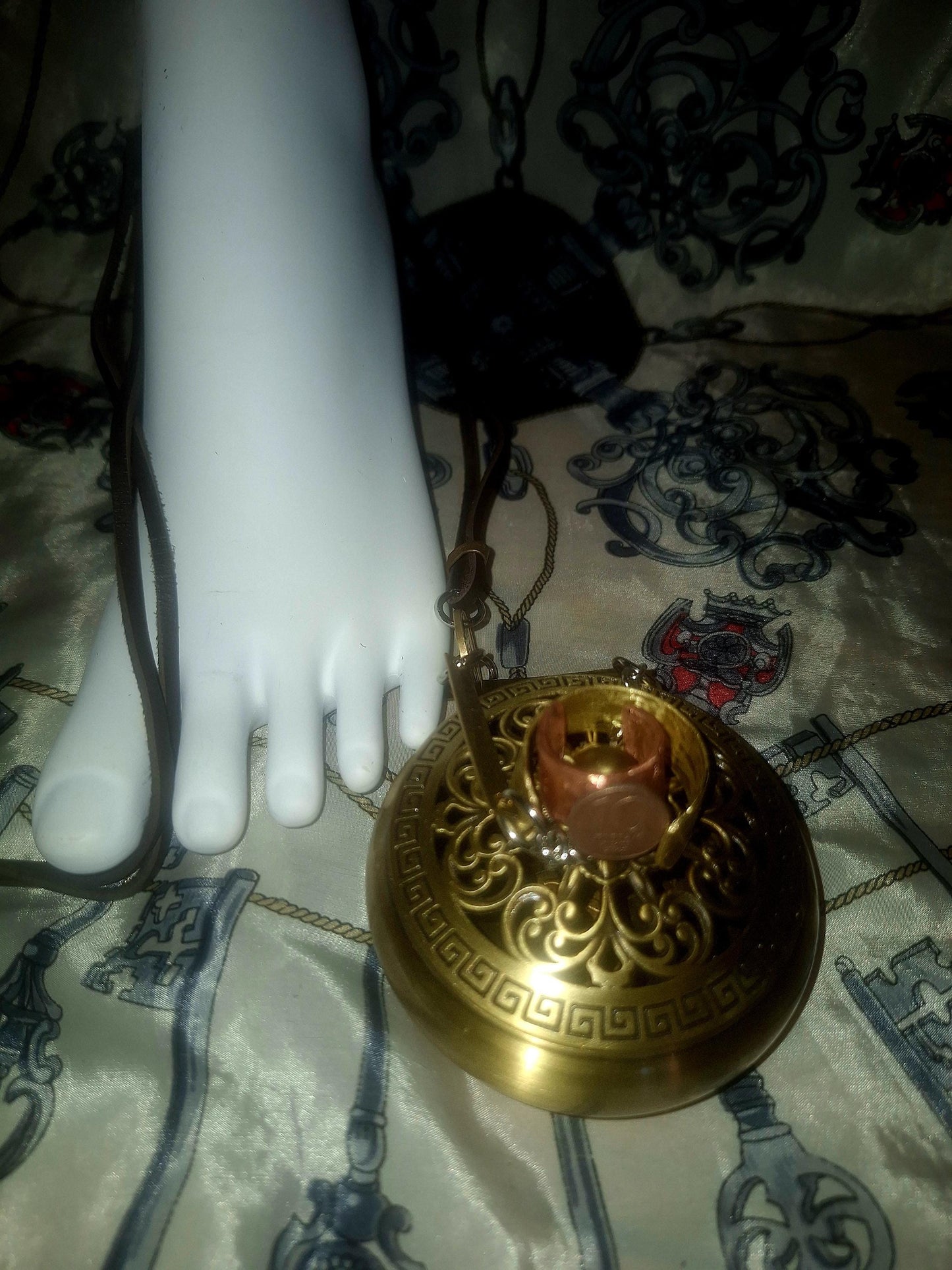 Double Toe Ring Anklet